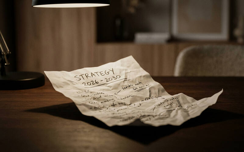 A strategy document lost in a maze — why most strategies fail